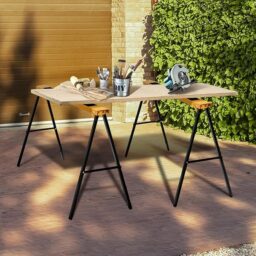 Image du fabricant 2 du COSTWAY Tréteaux Pliants Métal