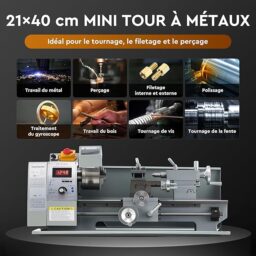 Image du fabricant 2 du CREWORKS Mini Tour Métaux 750W