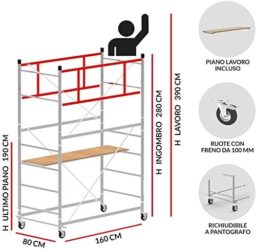 Image du fabricant 2 du Échafaudage acier TERNO 3,90 m