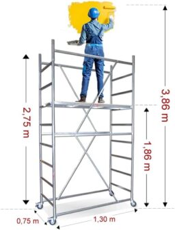 Image du fabricant 2 du Échafaudage TRIS demi-plancher 3,90m