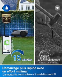 Image du fabricant 2 du ECOVACS Goat O1200 RTK Robot Tondeuse