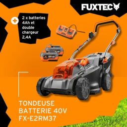 Image du fabricant 2 du Fuxtec Tondeuse à Gazon sans Fil