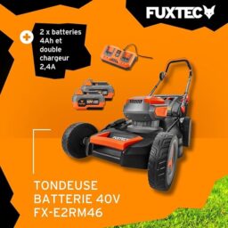 Image du fabricant 2 du Fuxtec Tondeuse à Gazon sans Fil