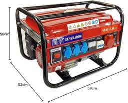 Image du fabricant 2 du Générateur EK essence rouge