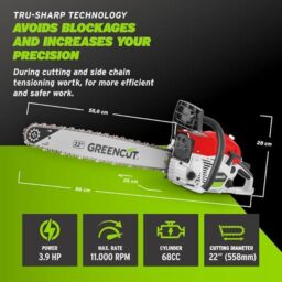 Image du fabricant 2 du GREENCUT GS680X tronçonneuse essence