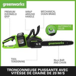 Image du fabricant 2 du Greenworks 48V tronçonneuse sans fil