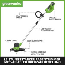 Image du fabricant 2 du Greenworks G40LTK2 coupe bordure