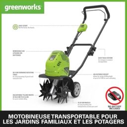 Image du fabricant 2 du Greenworks Motobineuse sans fil