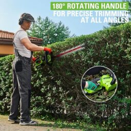 Image du fabricant 2 du Greenworks Taille-Haies Sans Fil