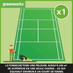 Image du fabricant 2 du Greenworks tondeuse gazon 40V