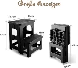 Image du fabricant 2 du HuaCan Marchepied pliable antidérapant