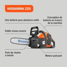 Image du fabricant 2 du Husqvarna 225i tronçonneuse batterie