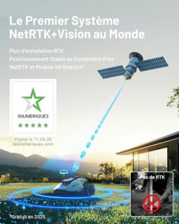 Image du fabricant 2 du MAMMOTION YUKA Mini 700 robot tondeuse