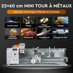 Image du fabricant 2 du Mini Tour à Métaux CREWORKS 1100W