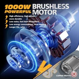 Image du fabricant 2 du Mini tronçonneuse électrique 6 pouces