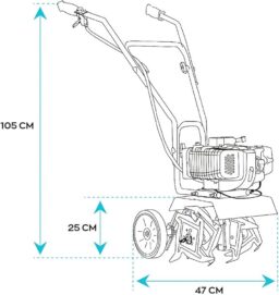 Image du fabricant 2 du Motobineuse Motoculteur 2 Temps