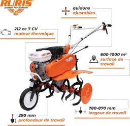 Image du fabricant 2 du Motobineuse RURIS POWER FOR NATURE