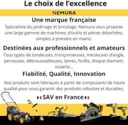 Image du fabricant 2 du Nemura Motobineuse thermique 80cm3