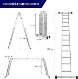 Image du fabricant 2 du PROREGAL Échelle Multifonction MULTISTEP