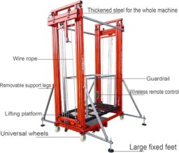 Image du fabricant 2 du RDHMJSJAZ Échafaudage électrique compact