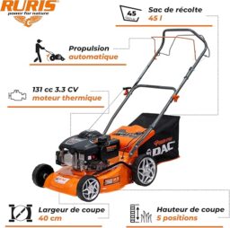 Image du fabricant 2 du RURIS Tondeuse thermique DAC 110XLS