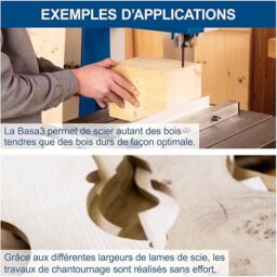 Image du fabricant 2 du Scheppach Scie à ruban Basa 3