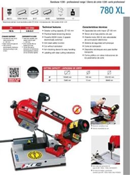 Image du fabricant 2 du Scie à ruban FEMI FM-780XL