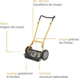 Image du fabricant 2 du STIGA Tondeuse Hélicoïdale SCM 240 R