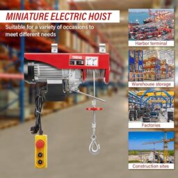 Image du fabricant 2 du TEENO Palan électrique 1450W rouge