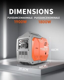 Image du fabricant 2 du WENOVUS Groupe Electrogene Silencieux