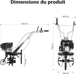 Image du fabricant 2 du Wiltec motobineuse essence 36 cm