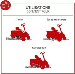 Image du fabricant 3 du Scheppach MR235-61 tondeuse thermique