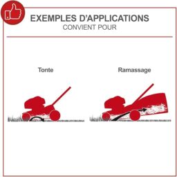 Image du fabricant 3 du Scheppach Tondeuse Essence MP132-40