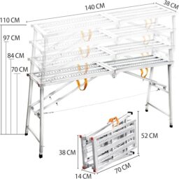 Image du fabricant 3 du Plateforme d'échafaudage pliable acier