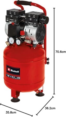 Image du fabricant 3 du Compresseur Einhell TE-AC 24 Silent
