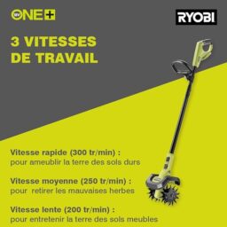Image du fabricant 3 du Bineuse RYOBI sans fil 18V