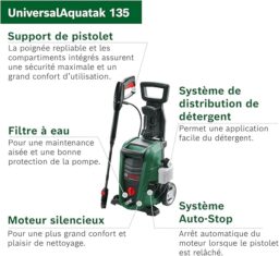 Image du fabricant 3 du Bosch Nettoyeur UniversalAquatak 135