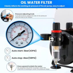 Image du fabricant 3 du Compresseur Aérographe Professionnel