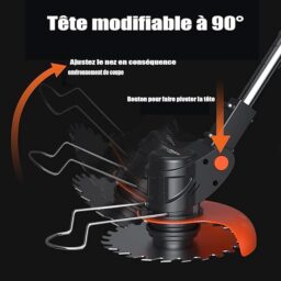 Image du fabricant 3 du Coupe bordure sans fil multifonction