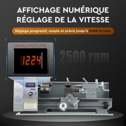 Image du fabricant 3 du CREWORKS Mini Tour Métaux 750W