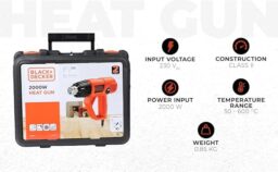 Image du fabricant 3 du Décapeur thermique BLACK+DECKER KX2001K-QS