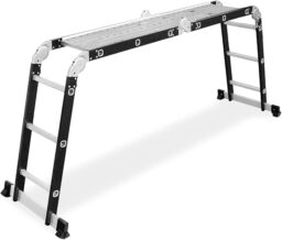 Image du fabricant 3 du DRABEST Échelle pliante 4x3 marches