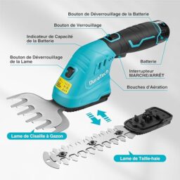 Image du fabricant 3 du DURATECH Cisaille Sculpte-Haie Électrique