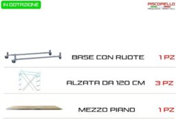 Image du fabricant 3 du Échafaudage demi-plancher TRIS 5,10m