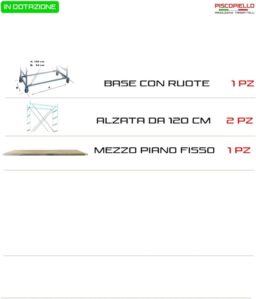 Image du fabricant 3 du Échafaudage TRIS demi-plancher 3,90m