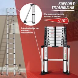 Image du fabricant 3 du Échelle télescopique aluminium 4,2m
