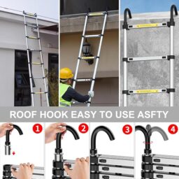 Image du fabricant 3 du Échelle télescopique aluminium