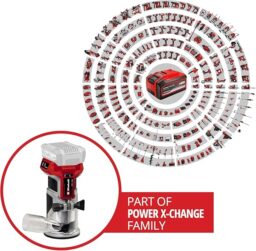 Image du fabricant 3 du Einhell Affleureuse sans fil TP-ET 18 Li