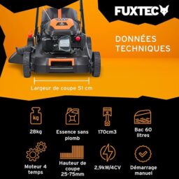 Image du fabricant 3 du FUXTEC Tondeuse Thermique FX-RM5170