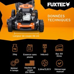 Image du fabricant 3 du FUXTEC Tondeuse Thermique FX-RM4646
